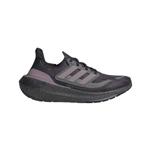 Image of adidas Womens Ultraboost Ultra Boost Light Running Sneakers Shoes - Black