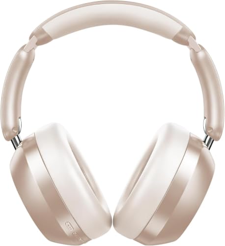 Image of Wentronic Y04 Wireless Over-Ear Headphones, Noise Cancelling, Starlight