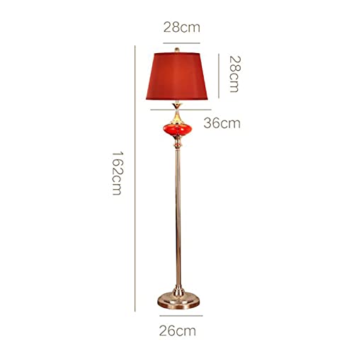 Indoor Moderne stijl staande vloerlamp metalen stof lampenkap decor voor woonkamer slaapkamer thuis kantoor high pool… - Image 3