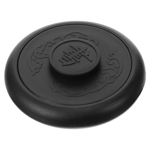 Angoily Inkslab for Writing Calligraphy Painting Brush Calligraphy Chinese Lidded Inkstone Covered Inkstone