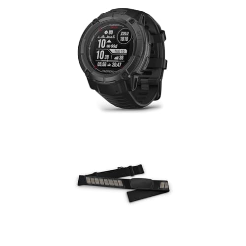Garmin Instinct 2X Solar – GPS Smartwatch with Infinite Battery Life in Smartwatch Mode, Over 40 Sport Apps & QuickFit Band