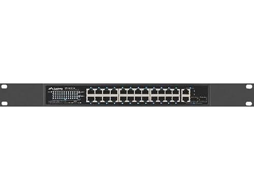 Lanberg Switch 24X 100Mb Dsp+/2X Combo Rack 19" 360W V2