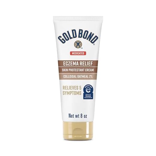 Gold Bond Cream for Eczema Relief 8 oz., Skin Protectant Cream With 2% Colloidal Oatmeal