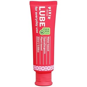 Pixie Menstrual Cup Lube for Feminine Care – Make it Easy to Insert Your Period Cups – All Natural Water Based Lubricant – Very Useful for Menstrual Disc Users (20 ML)