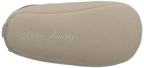 Baby AMILE Crib Shoe, Cream, 0 US Unisex Infant4
