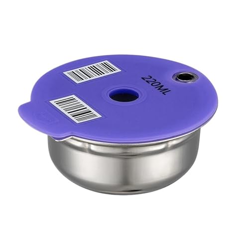 Contenedor De Café Con Carcasa De Circulación De Filtro De Café En Cápsula De Acero Inoxidable, Compatible Con Bosch, Compatible Con Tassimo, Cápsulas De Café(220ml)