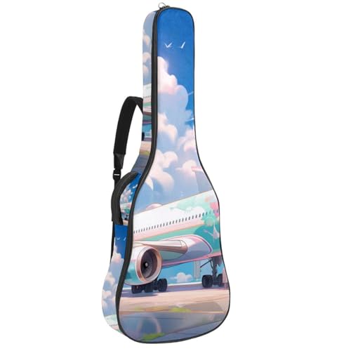 Sac de transport guitare étanche et antichoc avec protection éponge 41"