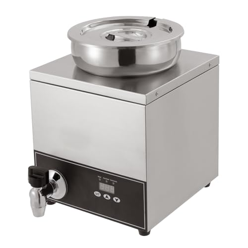 Commercial Boba Cooker Boba Maker Tapioca Pearl Maker Automatic Pearl Maker Boba Tea Machine with Button Operation for Bubble Tea Milk Tea Tapioca Pearls Dessert Stores Lounge Bars 110V