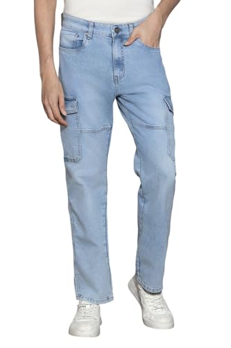 Image of Dennis Lingo Mens Cotton Relaxed Fit Jeans