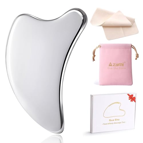 Gua Sha, Large Guasha Facial Tools Scraping Massager for Skin Fir...
