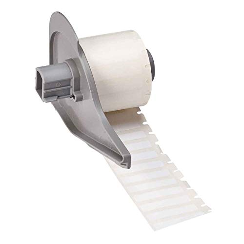 Brady M71-25-718 B-718 Label, Static Dissipative Polyimide, Gloss, 0.250" H x 1.250" W, White, 750/Roll (Pack of 750)