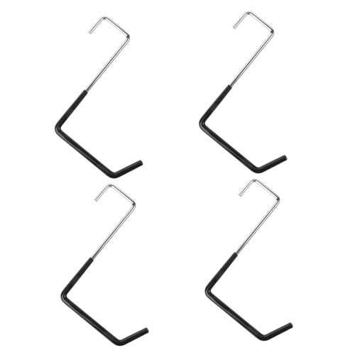 Crochets muraux pour garage SEWACC : lot de 4 grands supports de rangement - 2
