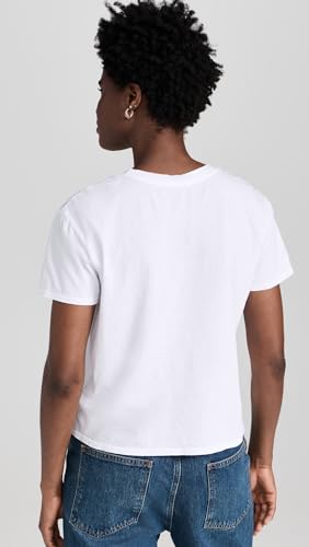 perfectwhitetee Women's Harley Cotton Boxy Crew Tee3