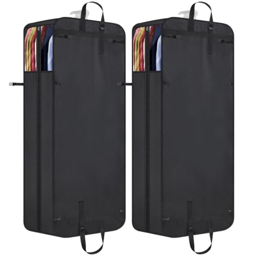 Image of Univivi Garment Bag for Moving, Heavy Duty Suit Bag, 60 Inch, Set of 2