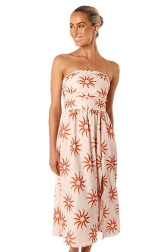 Petal & Pup Women's Ryder Strapless Midi Dress