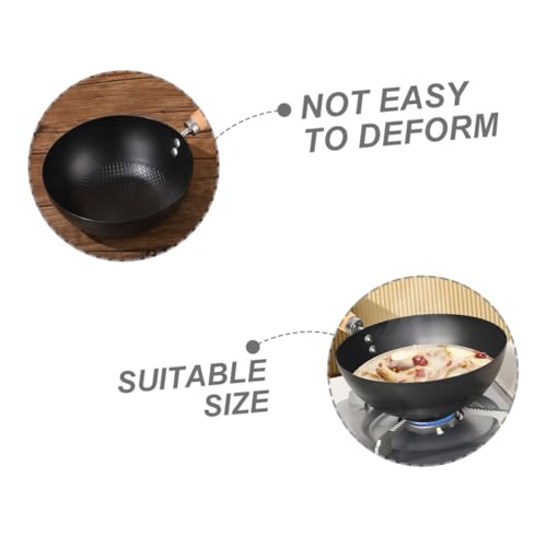 Wok de hierro Garneck con mango ergonómico miniatura 6