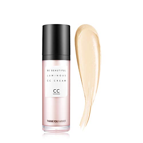 THANKYOU FARMER Be Beautiful Luminous CC Cream SPF30+ PA++ | Color Correction | 1.40 Fl Oz (40ml)