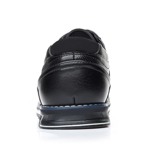 Mens Dress Shoes Pointed-Toe Lace-Up Orthopedic Oxfords Shoes Walking Flat Sneakers Work Office Loafers Driving Shoes4