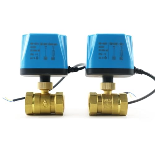 Vanne motorisée 1/2 DN15 110V NO pour éviter les coupures de débit d'eau - 2