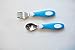 Dr. Brown's Soft-Grip Spoon and Fork Utensil Set, Safe Silverware for Toddlers, Blue, 12m+ – 2-pack