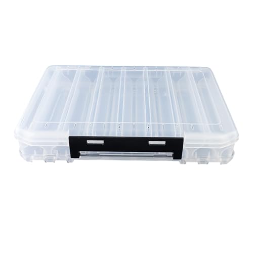 COOLHOOD Lures Baits Hook Storage Case Tackle Organizers Clear Terminals Fishing Tackle Box Fishing Hook Storage Box