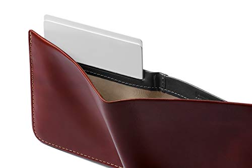 Image of Bellroy Hide & Seek Wallet (Slim Leather Bifold Design, RFID Protected, Holds 5-12 Cards, Coin Pouch, Flat Note Section, Hidden Pocket)