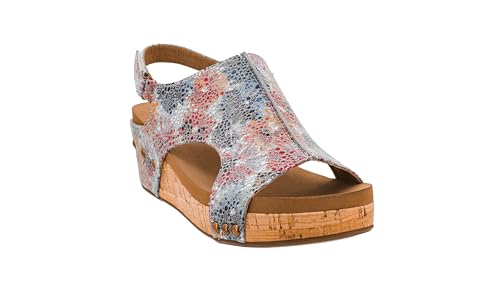 Image of Corkys Footwear Volta Wedge - Chic Elegance Meets All-Year Comfort with a 2-Inch Cork Heel and Marshmallow Insole for Stylish Everyday Wear and All-Day Comfort