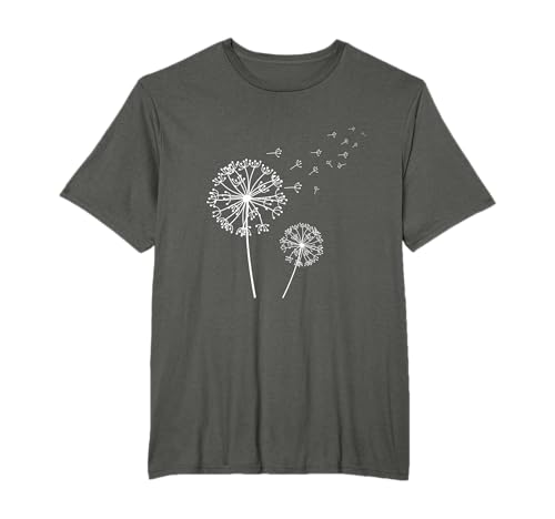 Pissenlit motif fleur motif cadeau plante herbe T-Shirt