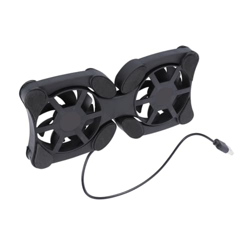 Base refrigerante portátil para laptop con ventiladores USB dobles miniatura 7