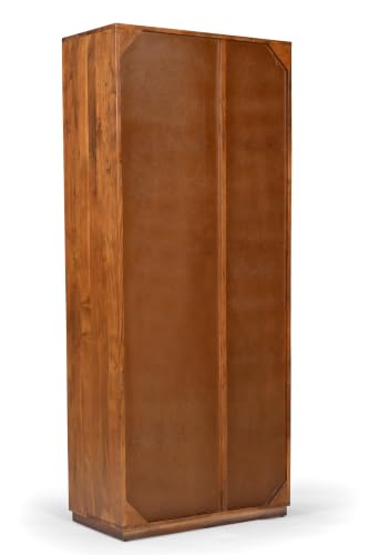 Image of The Attic Eleganza Dressing Table for Bedroom|Solid Wood|Honey Matt Finish