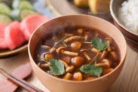 The Usual Miso Soup 0.2oz 10pacs (Nameko) Japanese Freeze Dry Instant Miso Soup Amano Foods Ninjapo