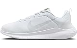 Nike Women's Flex Experience 12 Road Running Shoes Sneaker, White/Pure Platinum, 8.5