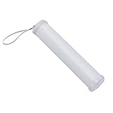 Material: El plastico L_shop Estuche de lápices de plástico Organizador de bolígrafo de Vitrina Transparente con Tenedor de lápiz con Mango de Cuerda