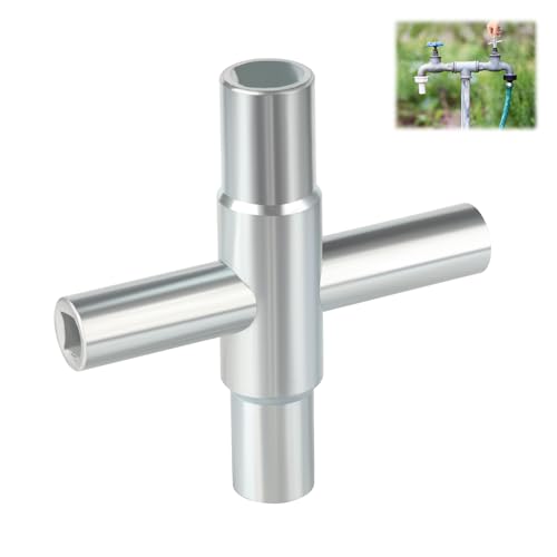 Wasserhahn Schloss Für Außenbereich | Kindersicher & Diebstahlschutz | Gelbe Abdeckung | Einfache Installation