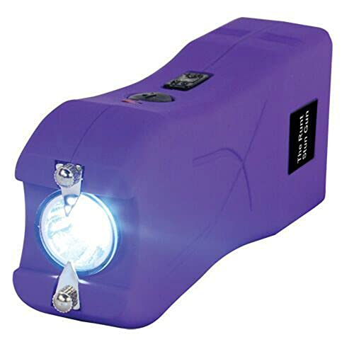 Safety Technology Runt Self Defense Stun Gun 20 Million Volt LED Rechargeable Purple