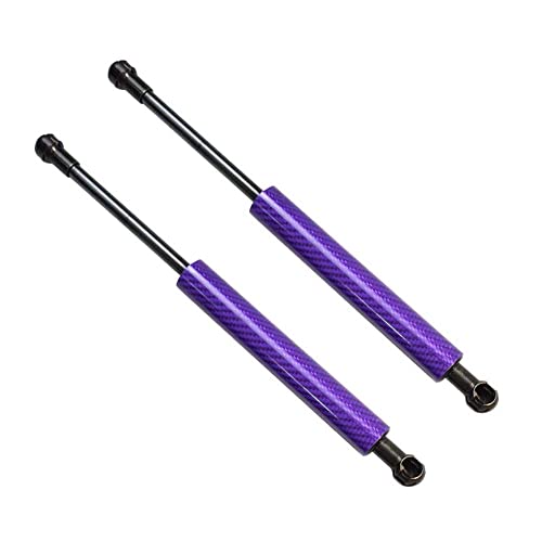 XIANGSHANG (リアスポ付き) トヨタ ソアラ UZZ40 レクサス SC430 リアゲートダンパー 64530-24050 64530-24051 バックドアダンパー リアハッチダンパー トランクダンパー 車検対応 交換用品 2本組 紫カーボン