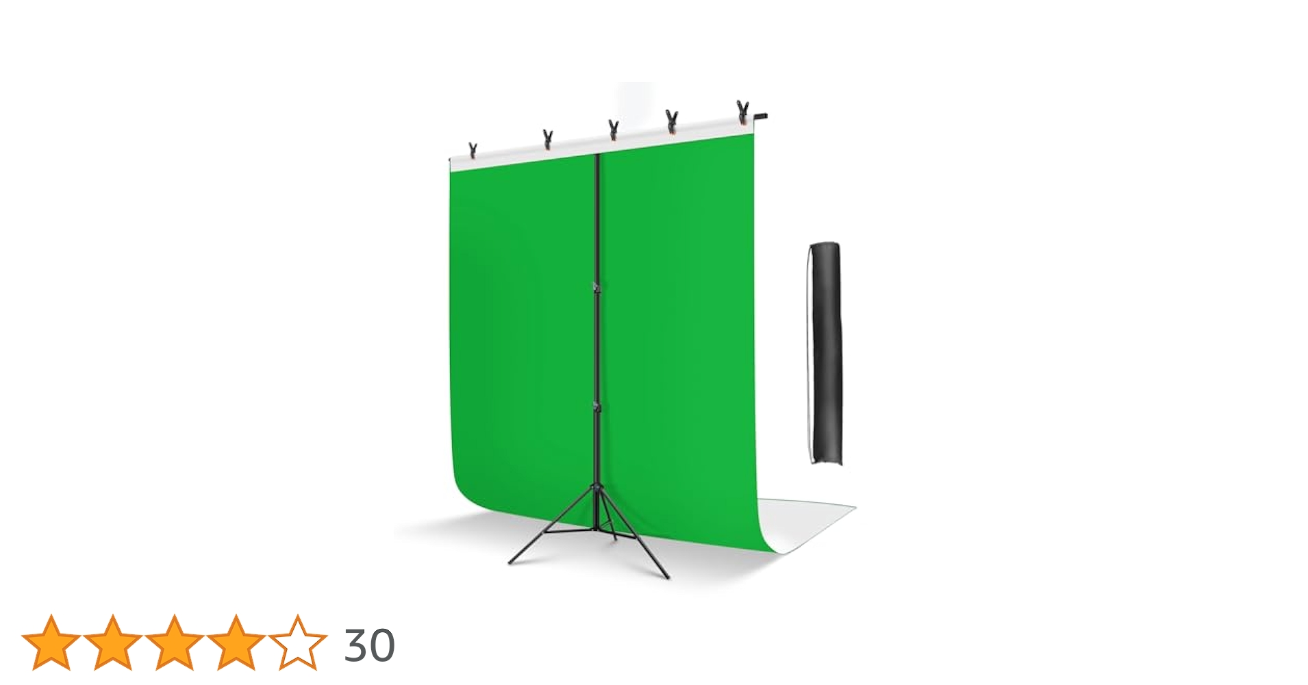 グリーンバック クロマキー Amazon | HEMMOTOP Web会議用 グリーンバック クロマキー