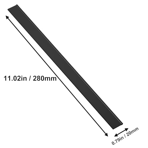 YUNYU Ersatz-Gummilippen (280mm, 4er-Pack) – Kompatibel mit Karcher Fenstersaugern WV1, WV2, WV5, WV50, WV55, WV60, WV75