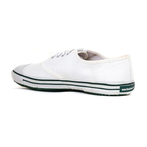 Image of Khadim's White School Tennis Shoe for Kids - 2.5-4.5 yrs (4271141)