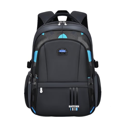 Mildame Kids Backpack for Boys, Camo School Backpacks for Middle Elementary School, Camouflage Bookbags for Teens Boys, Lightweight Travel Bag, Black