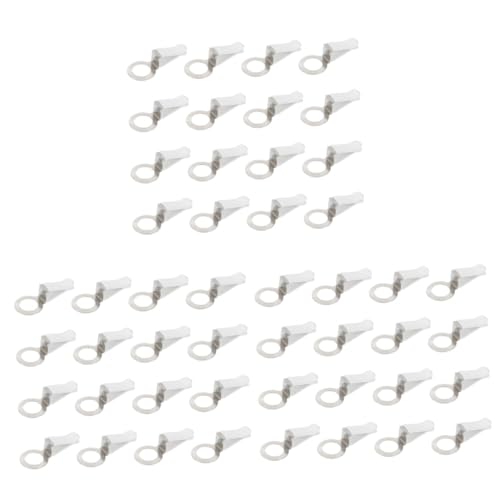 Image of Gatuida 72 Pcs Perfume Clip Shopping Trolley on Wheels Car Fresheners Vent Clips Diffusers for Essential Oils Car Aroma Clip Car Essential Oil Diffuser Refresher Iron Air White, Whitex3pcs