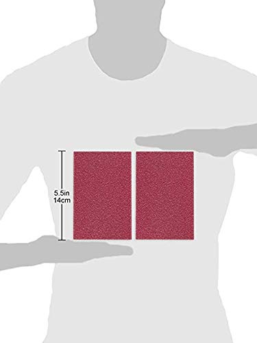 Slip Resistant Shoe Sole Cover Protector for High Heels - Self-Stick Pads (5 Pack, Extended Red)