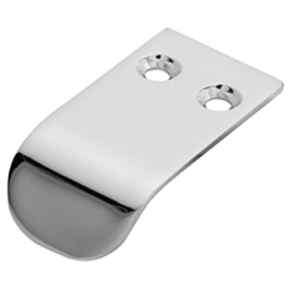 Semi Concealed Cabinet Finger Pull Handle 12Mm Fixing Centres Polished Chrome 5056492561432