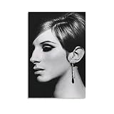 ECGRLNV Leinwandposter 60 * 90cm Barbra Streisand stampa 