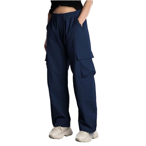 Pantalon de travail homme en coton léger avec pinces et poches cargo jogger