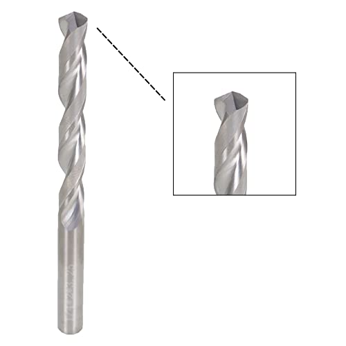 Image of kimllier 1 /4 Inch Carbide Square End Mill, 4 Flute CNC Spiral Router Bit, Helix Carbide End Mill for Alloy Steels /Hardened Steels