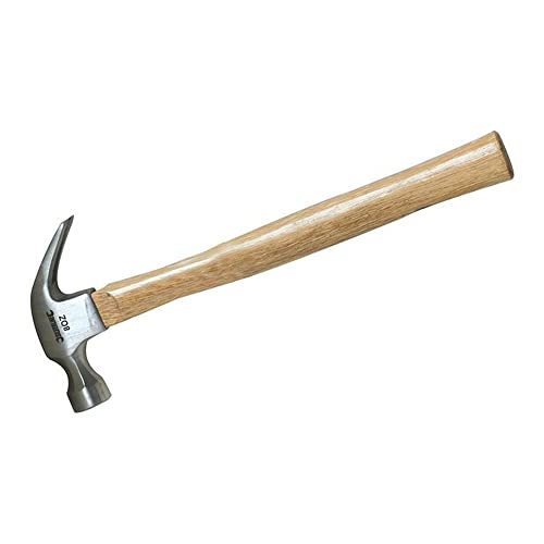 Silverline HA03B Klauenhammer mit Hartholzstiel 227 g