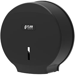 Dispensador Higienico Clar Systems P3000PN Dispensador de Papel Higiénico en Rollo, Acabado Soft Touch, Negro (CS-JB-IA-11-PT)