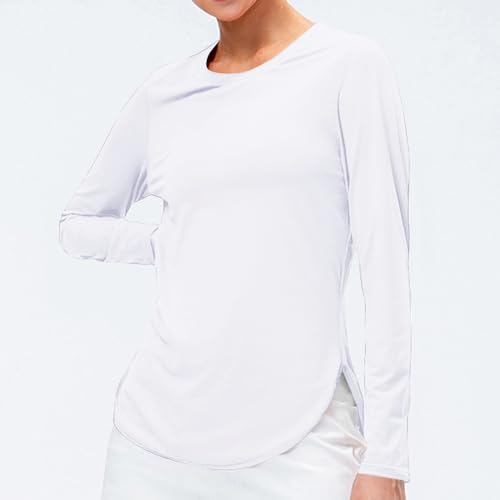 UV Protection Long Sleeve Sun Shirts for Women UPF 50+ SPF Workout Tops Flowy Athletic Shirts Outdoor Hiking Fishing4
