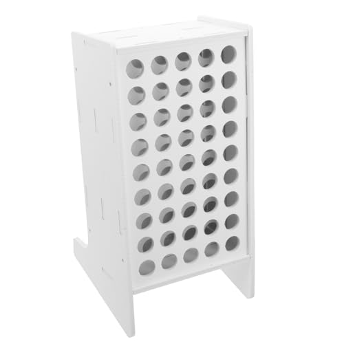 Porte-stylo grosse capacité bois blanc rangement bureau compartimenté - 2
